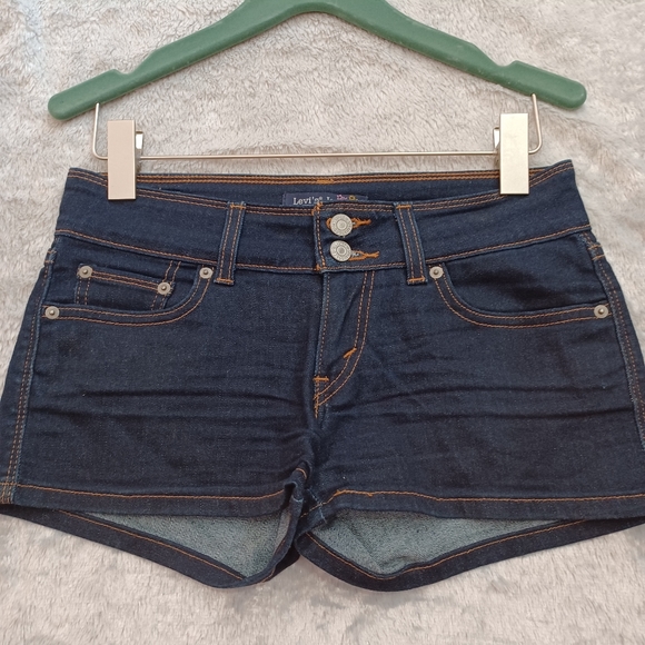 LEVIS JEAN SHORTS JUNIOR GENUINELY CRAFTED SIZE 5 - Picture 3 of 8